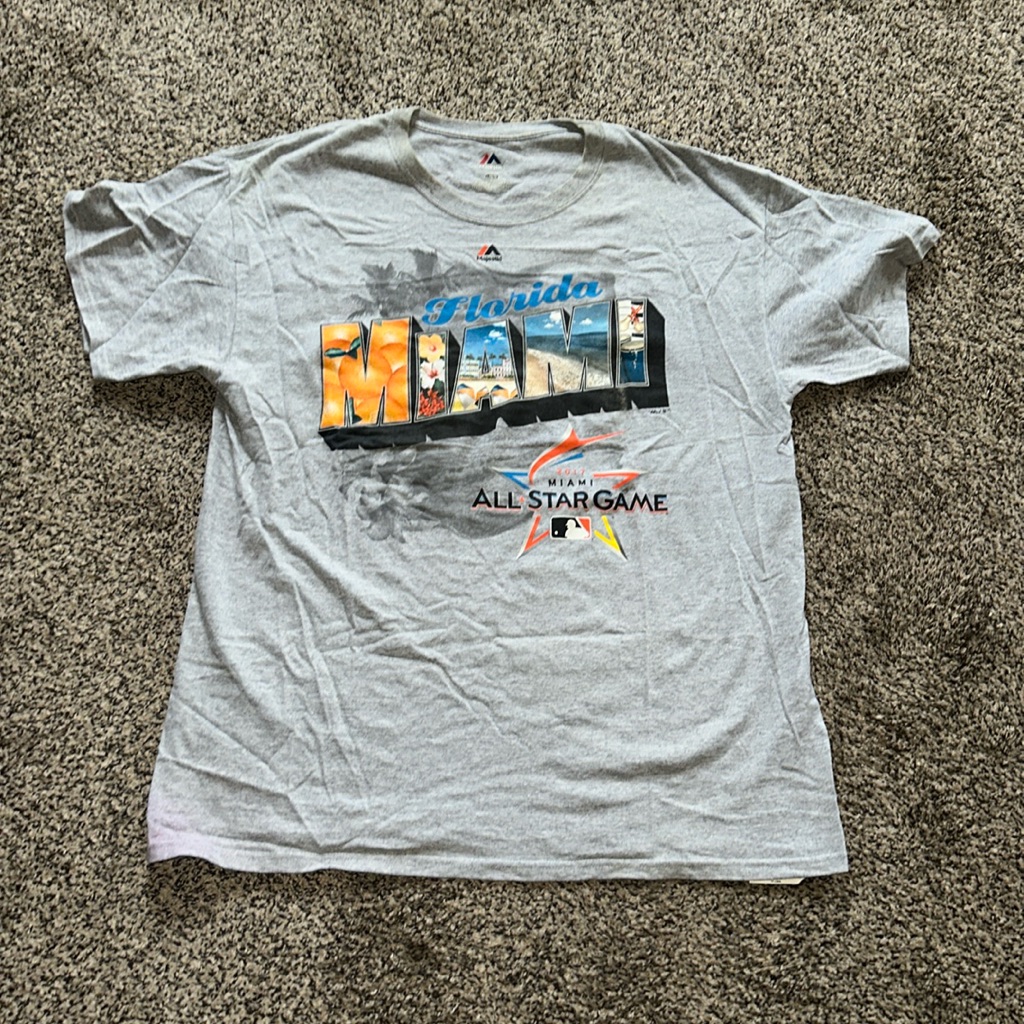 2017 Miami All Star Baseball Game TShirt Size L